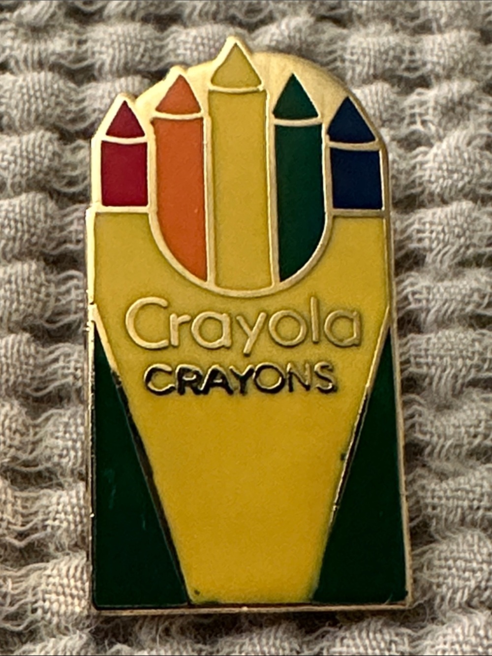 Vintage Crayola Crayons Pin